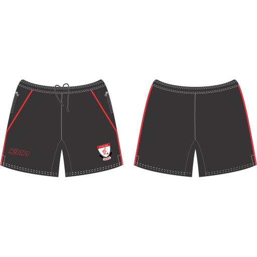 STIRLING SAINTS CLUB SHORTS (WITH ZIPS)