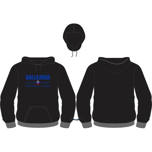 Ballajura Fleece Hoodie Black