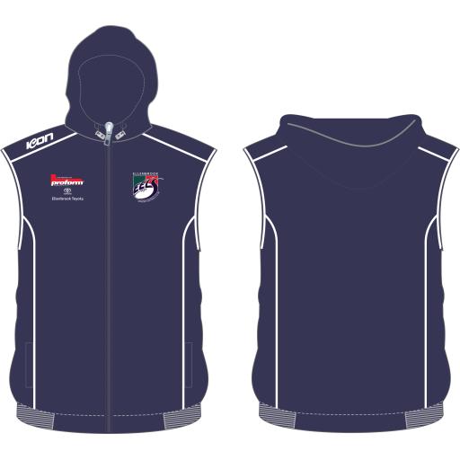 Sleeveless Zip-Up Hoodie