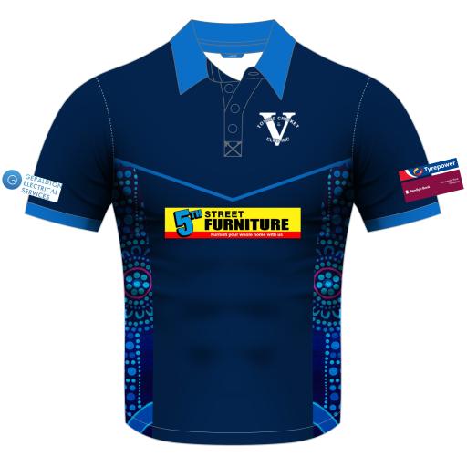 Towns Cricket Club SHORT Sleeve Cricket Shirt